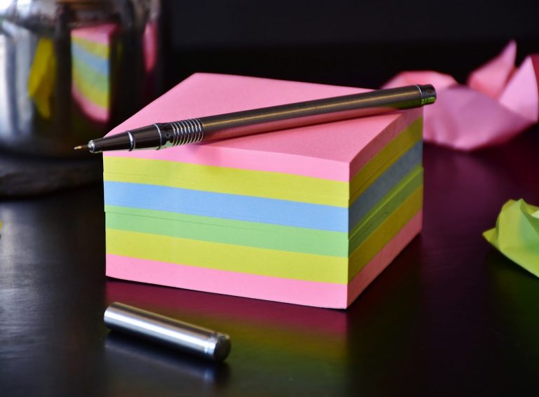 Why Decorating Your Office With Styled Sticky Notes is Good